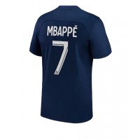 Paris Saint-Germain Kylian Mbappe #7 Hjemmebanetrøje 2022-23 Kortærmet